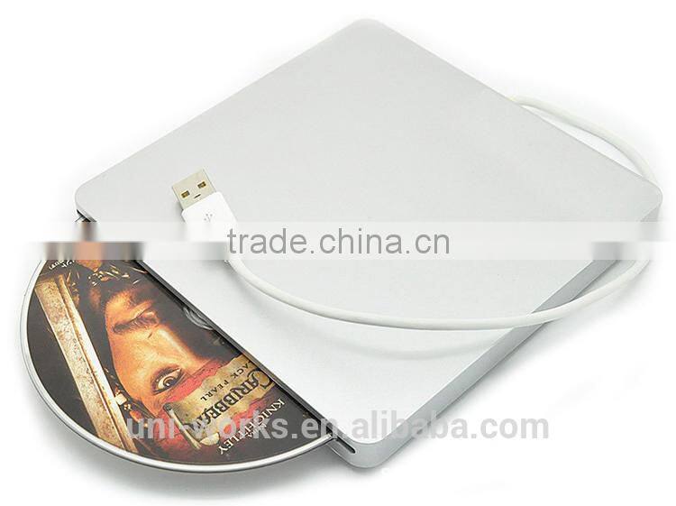 Super Slim USB 2.0 Slot-in Portable Optical DVD-RW Driver