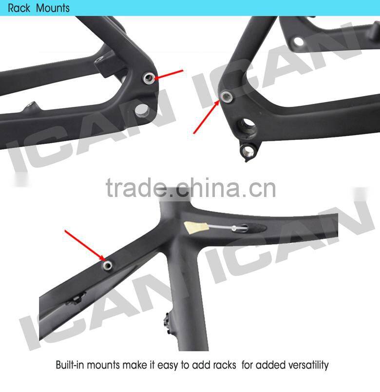 26ER carbon bike Toray T700 full carbon fat bike ICAN Bikes SN03- 11.7KG