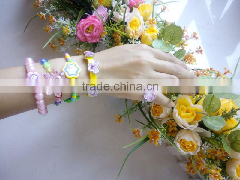 Rainbow color cute bracelet jewelry