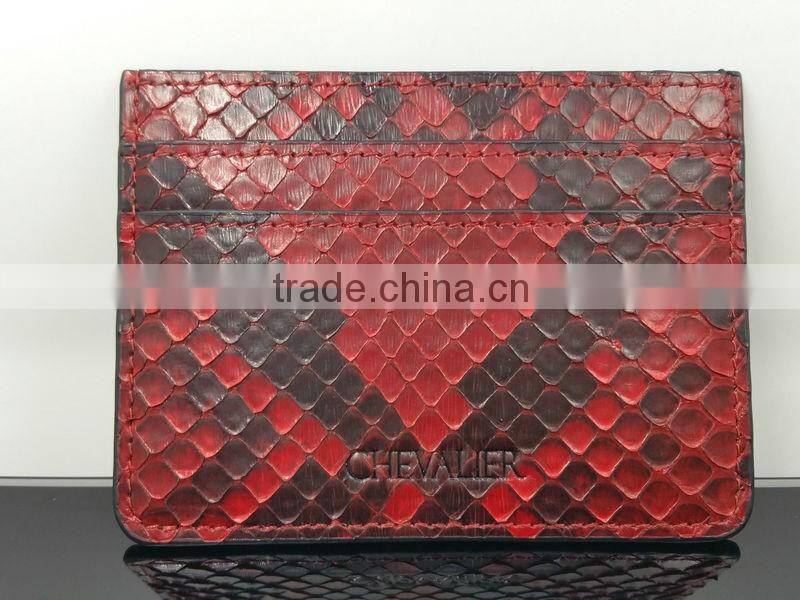 2016 Hot sales Genuine leather man card holder in stock