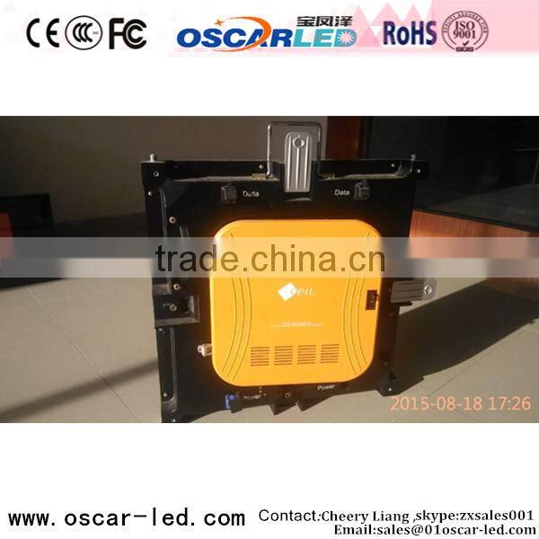 indoor flexible led screen die-case cabinet p6 smd rental curtain led display