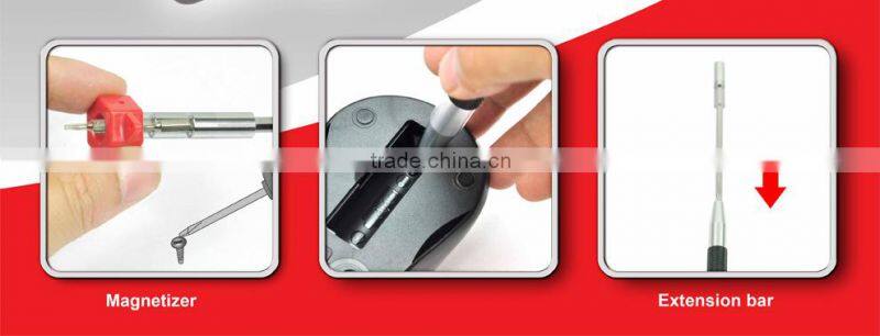 19pcs complete/Cost Competitive /Chrome Vanadium Precision Screwdriver Set