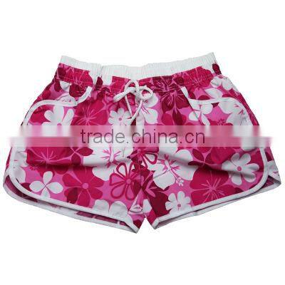 2015 wholesale lady swim shorts beach shorts swim trunk