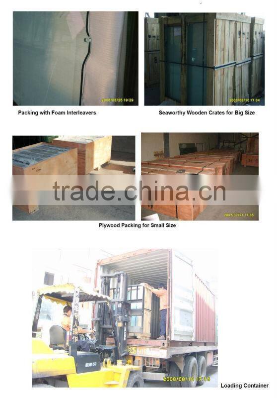 The insulated tempered glass windows with high quality