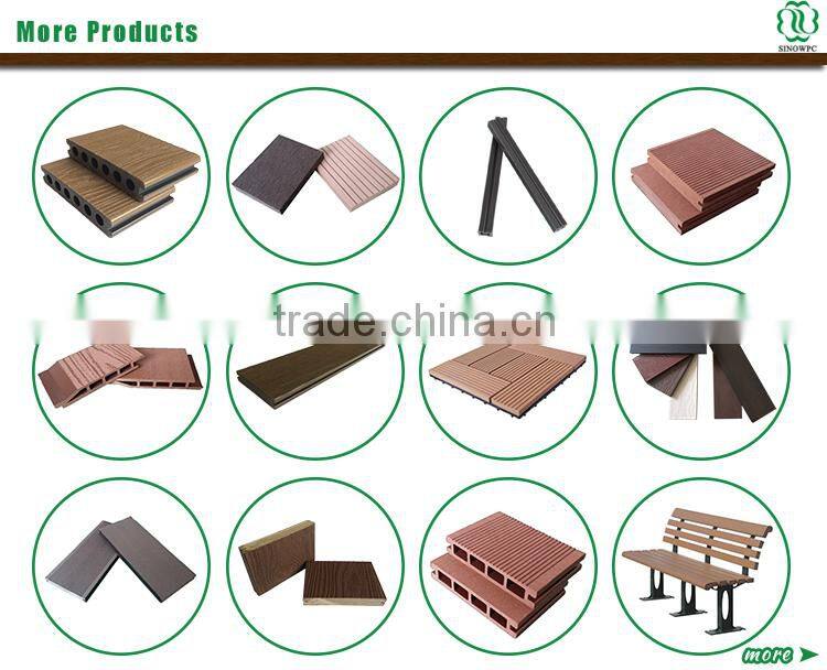 Recycled Material Waterproof Wpc Composite Decking Joist