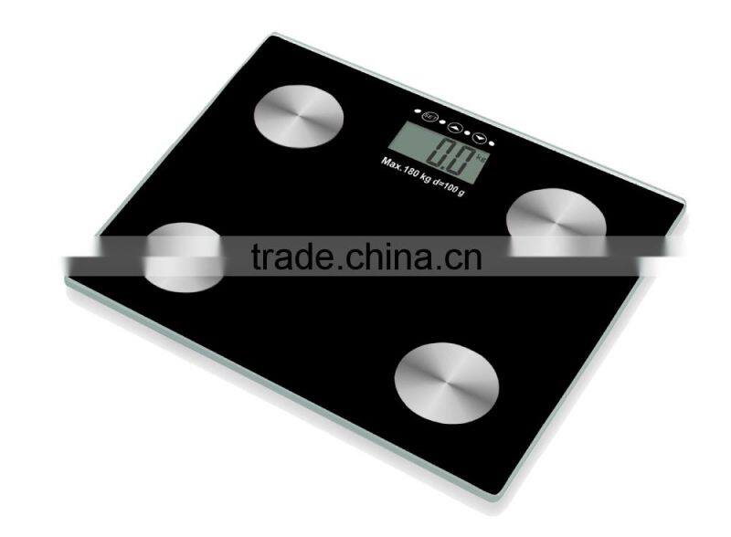 digital body fat scale with BMI and athletics mode