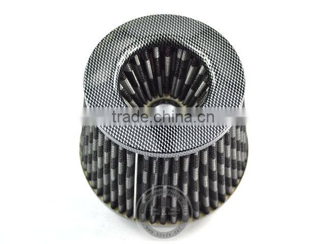 63mm 80mm100mm HK Super car air filter , high performance washable air filter