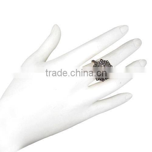 Pave Diamond Ring, Popular New Design Jewelry Collection, Rose Cut Diamond Ring, 14k Gold Ring Categories Gold Diamond Jewelry