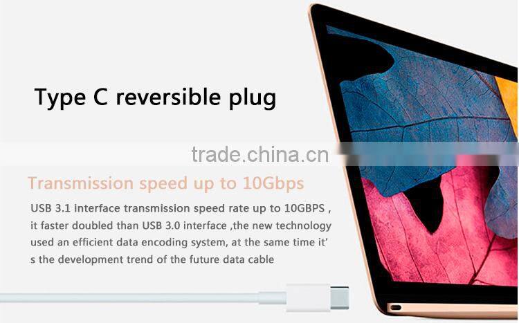 New Design Aluminum Usb 3.1 Charge Type C Hub