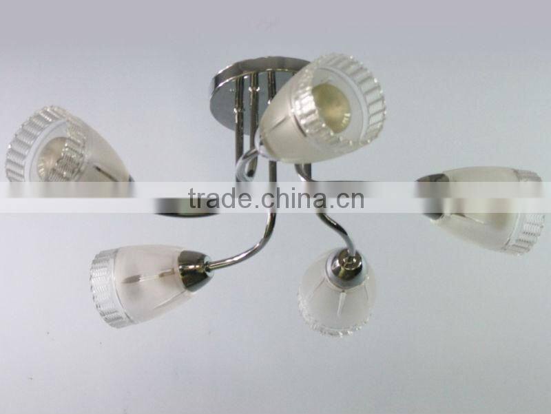 E14 antique murano glass chandeliers flower ceiling light/lamp 10172-5