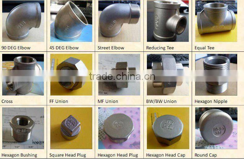 1/2" Stainless Steel Pipe Fitting for Home Brewing