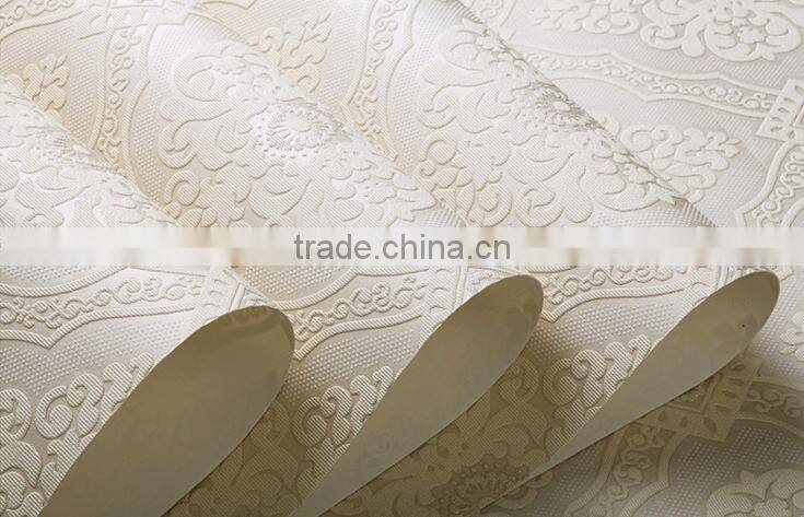 Factory high quality interior european design wallpaper