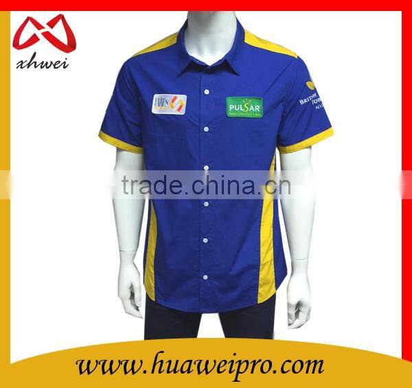Alibaba Promotion Shirts for Worker Polyester Cheap OEM Logo Worker Shirts