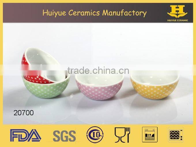 ceramic snack dish drop dish