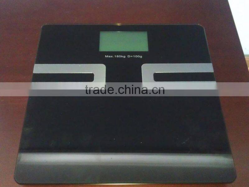 Bluetooth digital bathroom body weight scale with IBM