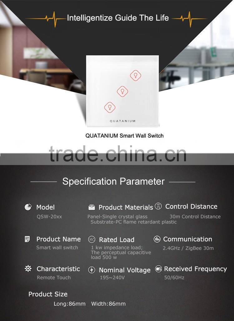 Qome1 Zigbee Smart Home System for home automation house