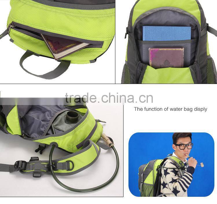 2015 New waterproof reflective cycling adventure backpack for teens