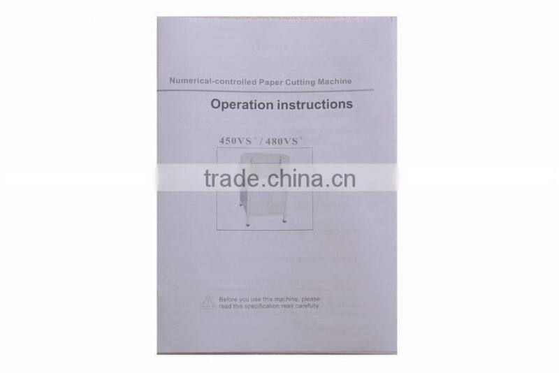 Professional manufacturer WD-450VSG+ Numerical-Control 450mm paper cutter