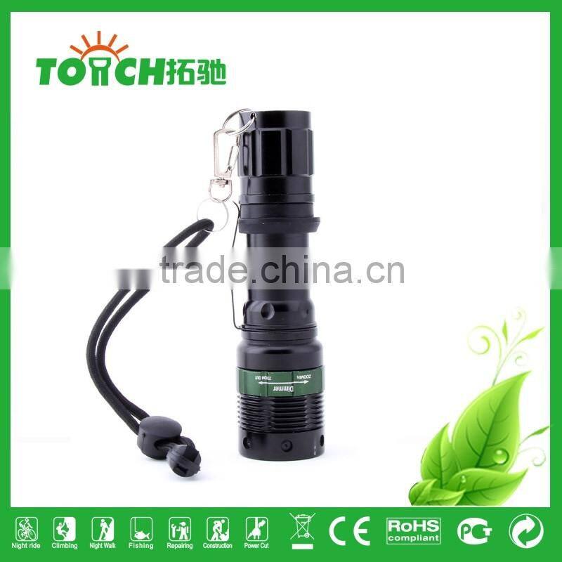 Best Selling Cre e LED Powful AAA Flashlights AAA Bike Light for Hunting Cycling Climbing Camping and Outdoor Activity