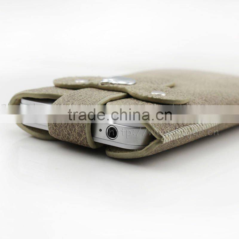 PU cellphone case for iPhone 4/4S