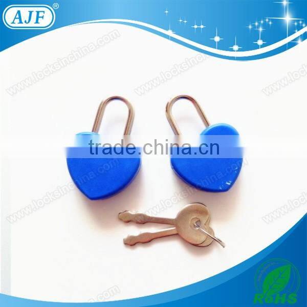 AJF Wholesale popular colorful Square Plastic mini key locks