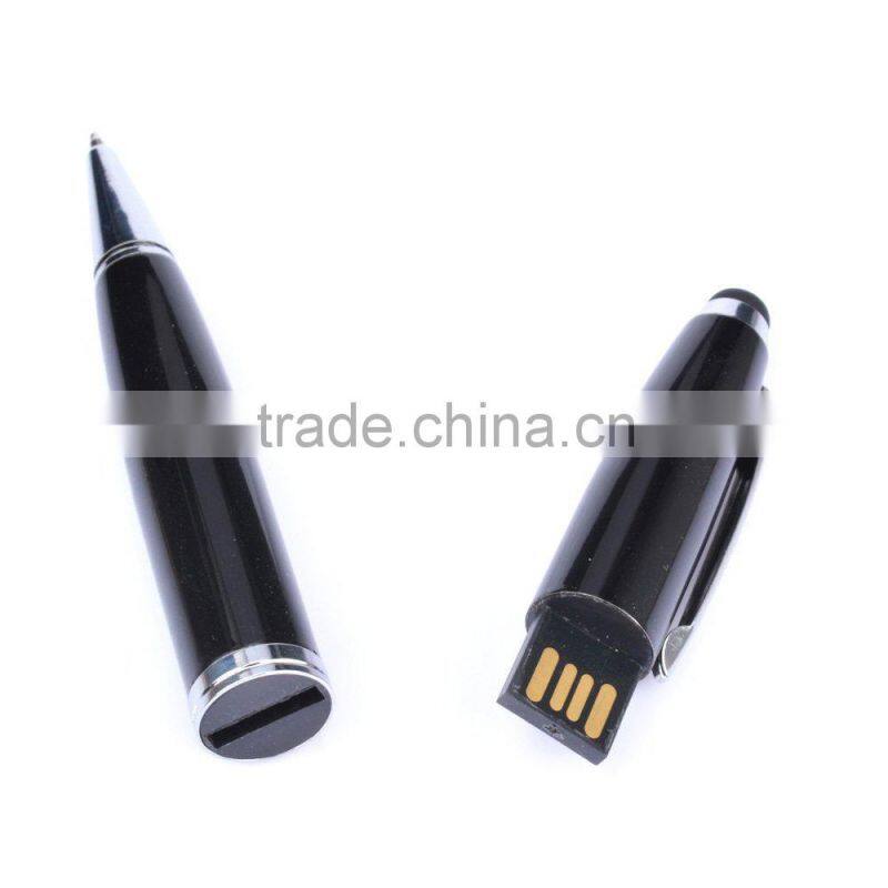 2 in 1 USB pen drive with stylus ball pen for galaxy tab