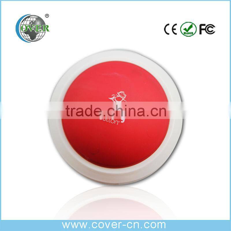 Flexible funny flashing talking button for promotion gift