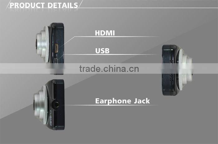 Newest GPS car camera+Motion Detection dvr+G-sensor NTK solution car mobile dvr