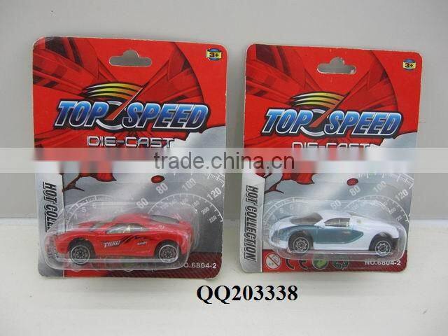 Mini free wheel die cast plane