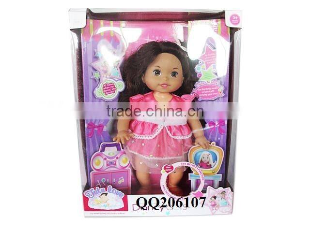16 inch Beautiful Baby Doll Kids Doll Toy Dancing toy Doll With Music and Sound