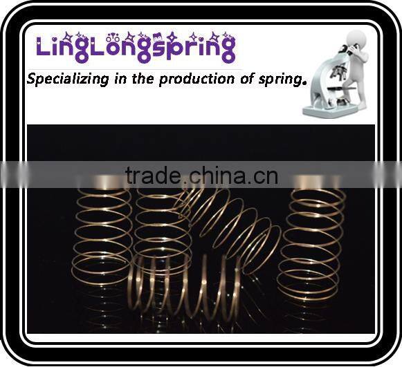 Copper compression spring supplier
