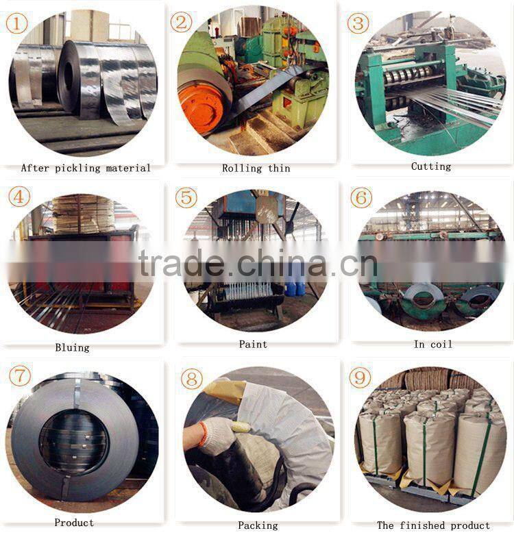 metal thin steel strapping for packing