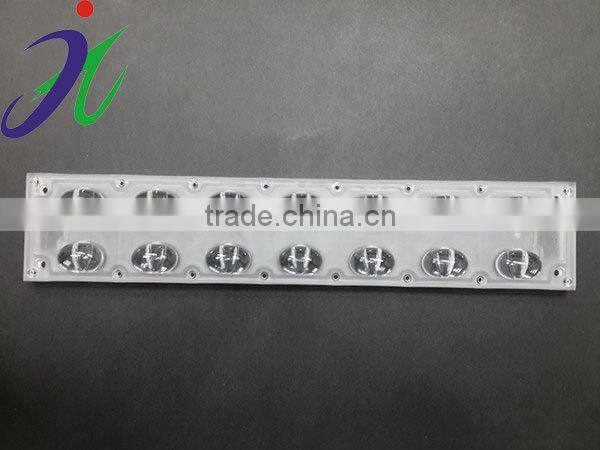 High quality 2*7 cree xpe led street light lens