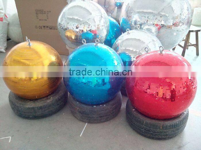 Large outdoor Christmas lights balls 80'' 200cm Mirror Ball glass effect stage club dj party light mirror ball