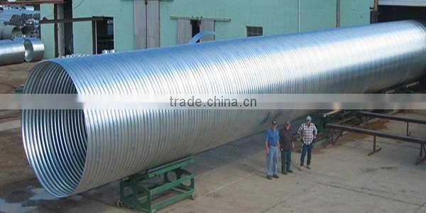 corrugated galvanized steel culvert pipe