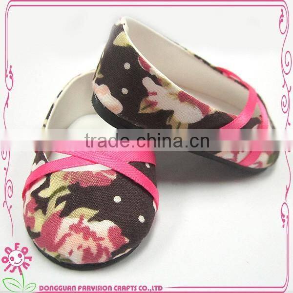 custom design doll shoes for 18 inch dolls