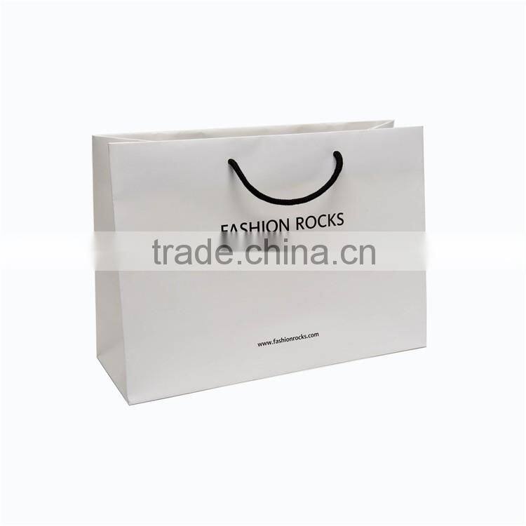 Decoration handmade disposable shopping paper bag with handle
