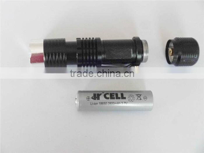 Onlystar GS-9491 high power zoom led adjust brightness lenser flashlight led long range torch