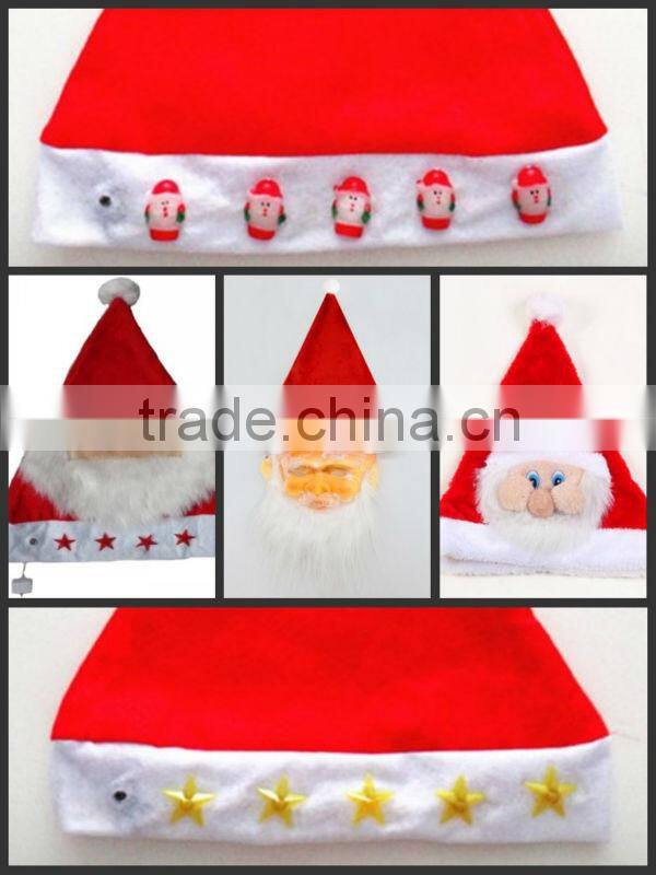 2014 christmas decoration unique christmas hats paper christmas hat sale