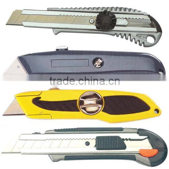 9/18mm Safety Snap off Auto lock and Auto retractable Utility knife,cutter knife, stationery knife