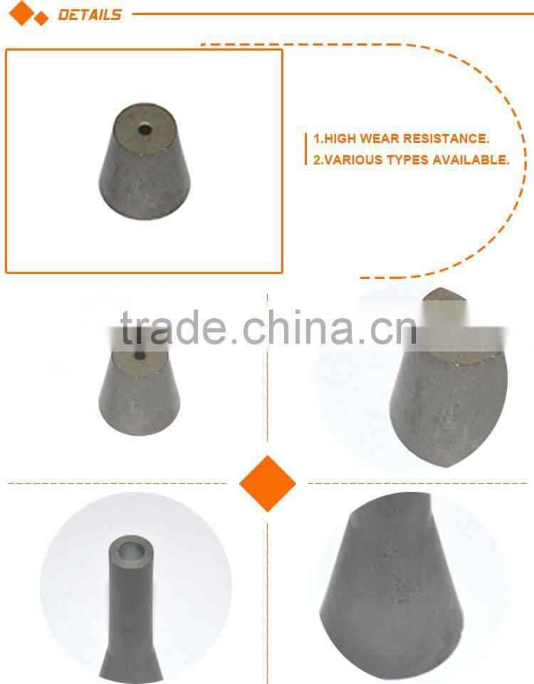 High precision coal nozzles