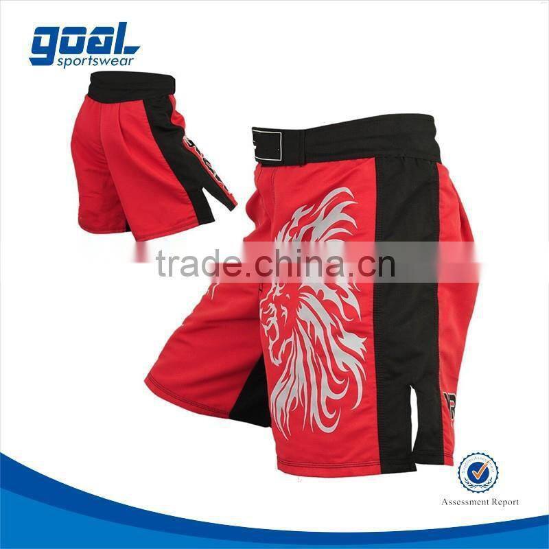 Full sublimation club wholesale custom blank MMA shorts