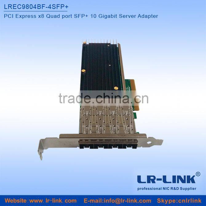 Intel XL710 Chipset PCI-E 3.0 4 SFP+ 10Gbps NIC Compatible XL710-DA4FH