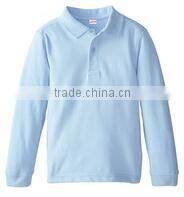 Boys Blue Short Sleeve School Uniform Manufacturers