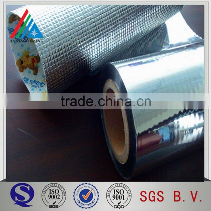 Textiles Metallic Yarn PET Rainbow Mylar Film