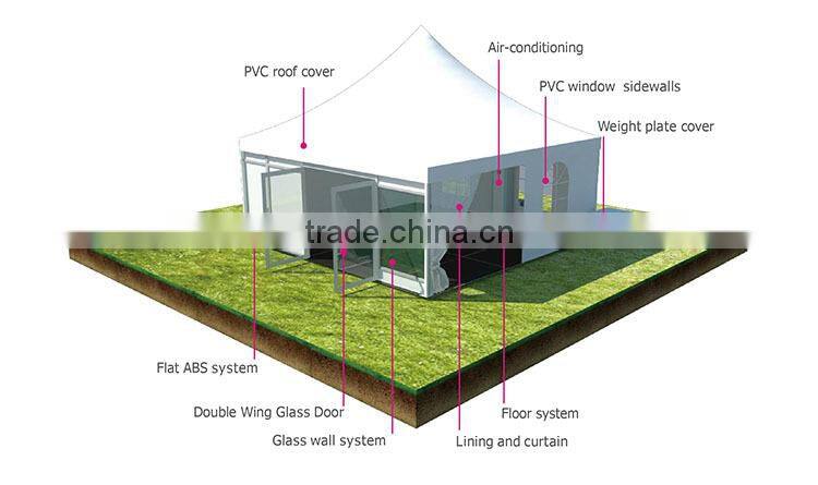 Small booth marquee gazebo tent for outdoor exhibition
