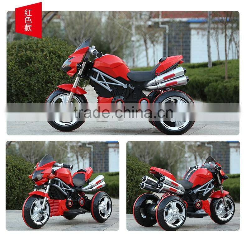 Easy assembled kids electric motorcycle