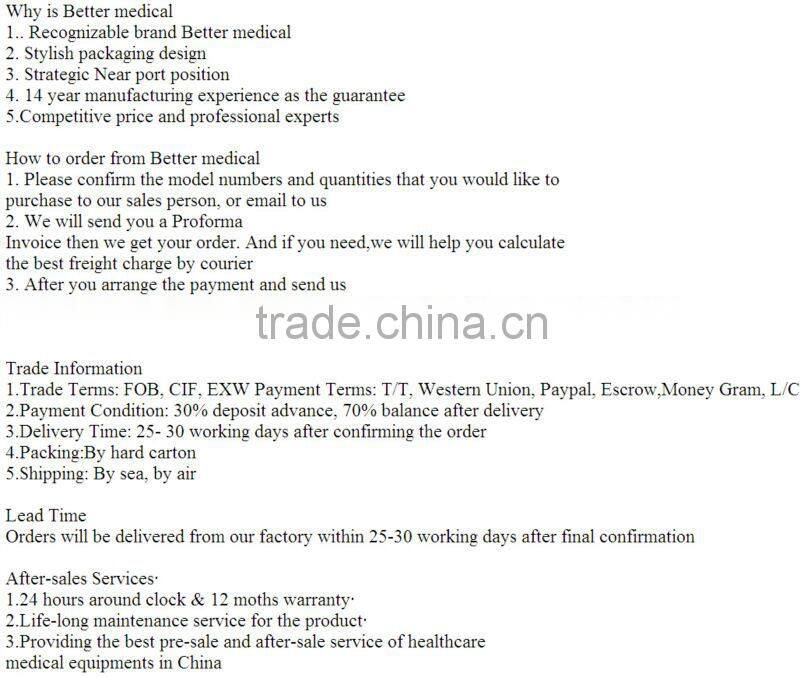 Three crank home hydraulic hospital bed