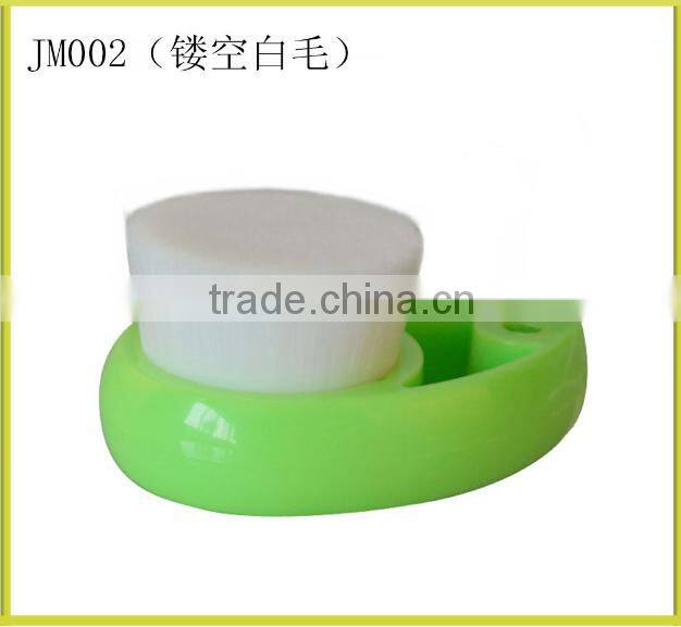 New type Hollowing bamboo charcoal fiber skincare cleaning brush