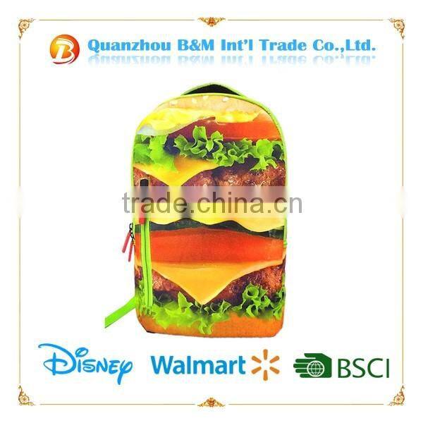 Fashion fire design outdoor laptop day backpack